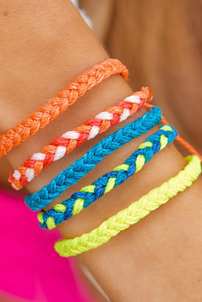 PV Thick Braid Bracelet-Bracelets-Podos Boutique, a Women's Fashion Boutique Located in Calera, AL