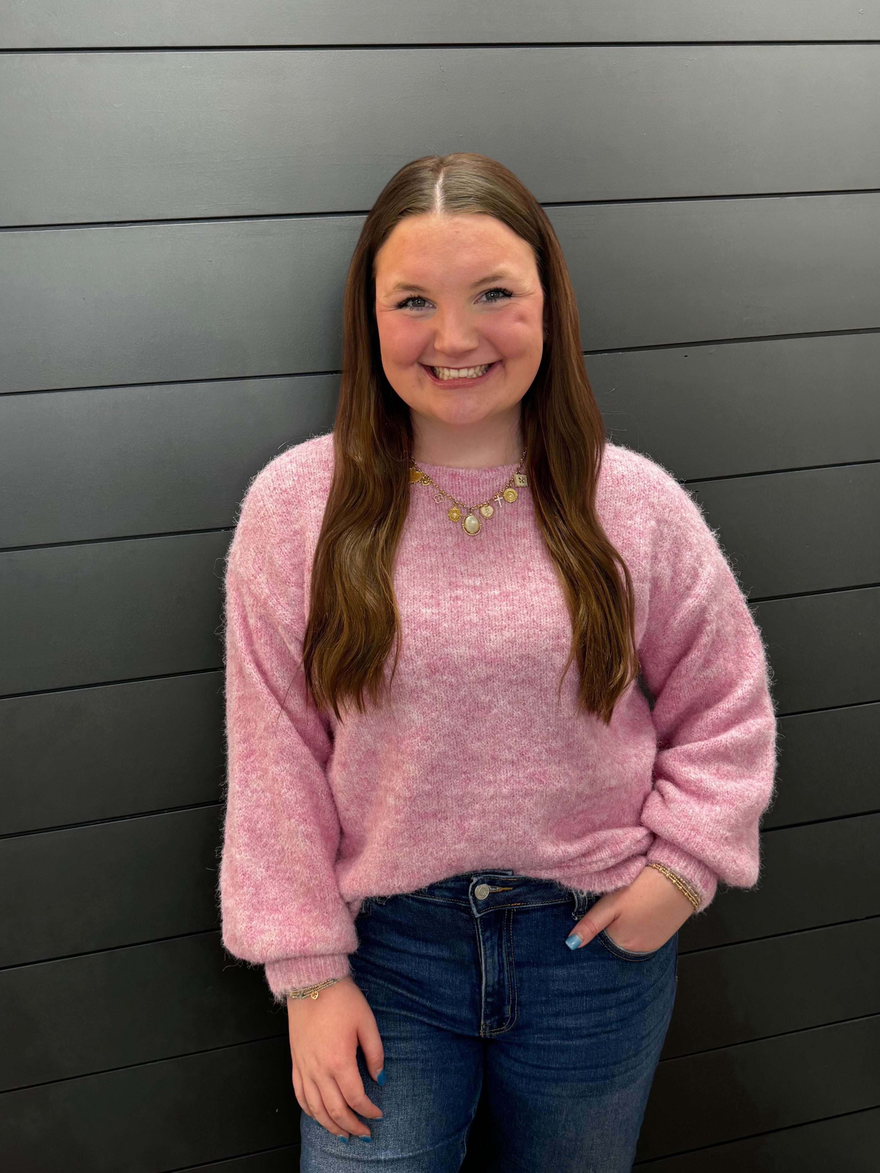 Mohair Oversized Sweater-Sweaters-Podos Boutique, a Women's Fashion Boutique Located in Calera, AL