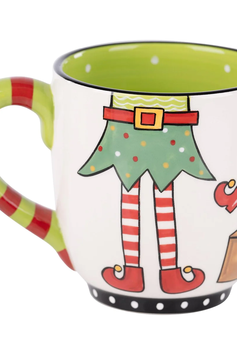 Christmas Mug-Drinkware-Podos Boutique, a Women's Fashion Boutique Located in Calera, AL