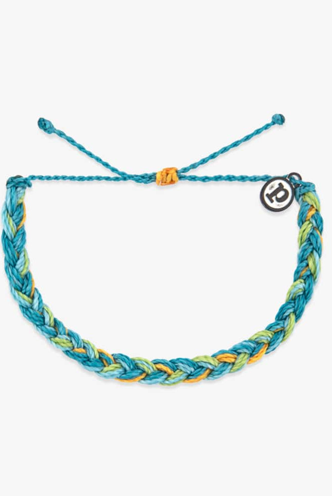 PV Thick Braid Bracelet-Bracelets-Podos Boutique, a Women's Fashion Boutique Located in Calera, AL