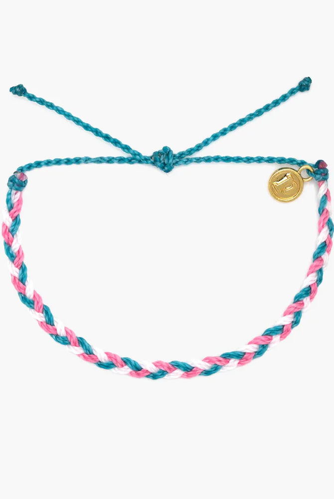 PV Mini Braid Bracelet-Bracelets-Podos Boutique, a Women's Fashion Boutique Located in Calera, AL