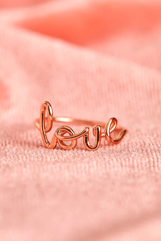 PV Love Wire Wrap Ring-Rings-Podos Boutique, a Women's Fashion Boutique Located in Calera, AL