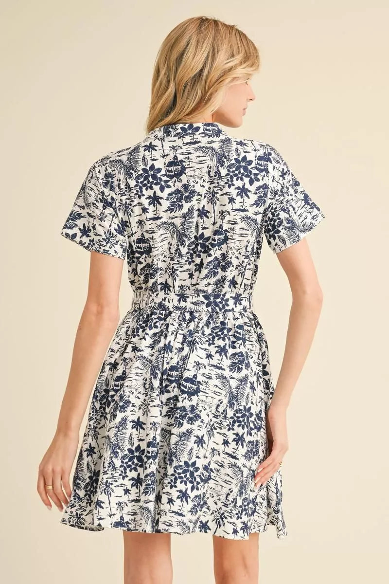 Spring Blossom Dress-Short Dresses-Podos Boutique, a Women's Fashion Boutique Located in Calera, AL