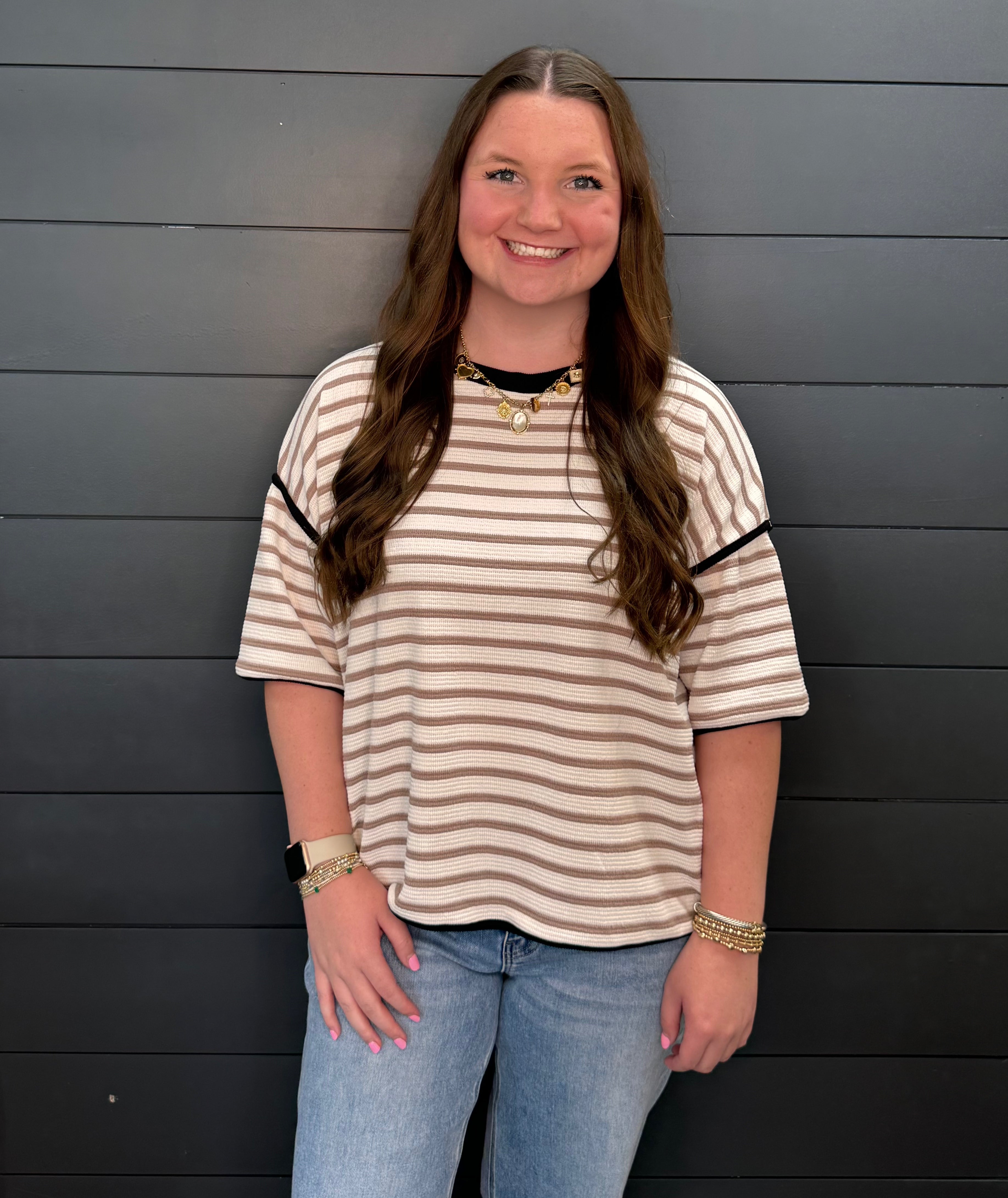Take A Scroll Top-Fashion Tops-Podos Boutique, a Women's Fashion Boutique Located in Calera, AL