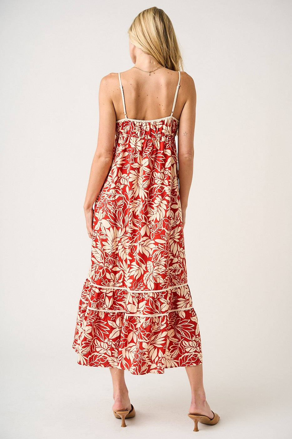 Tropical State of Mind Dress-Midi Dresses-Podos Boutique, a Women's Fashion Boutique Located in Calera, AL
