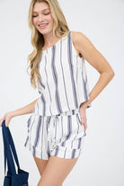 Blu Pepper Back Button Top-Fashion Tops-Podos Boutique, a Women's Fashion Boutique Located in Calera, AL
