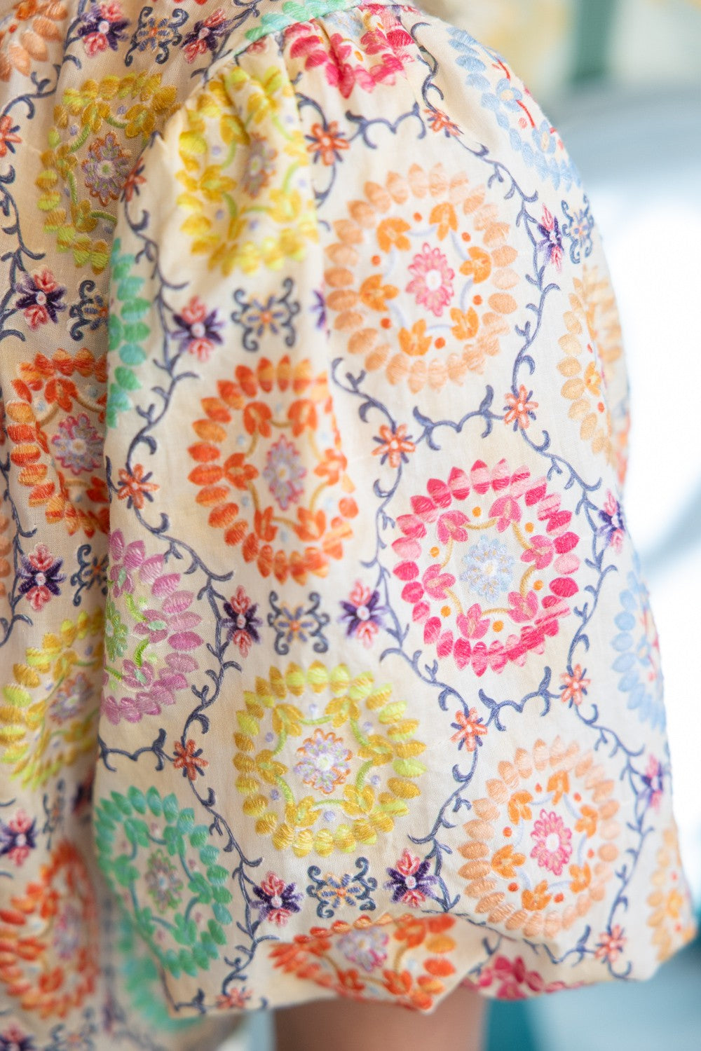 Perfect Embroidered Top-Fashion Tops-Podos Boutique, a Women's Fashion Boutique Located in Calera, AL