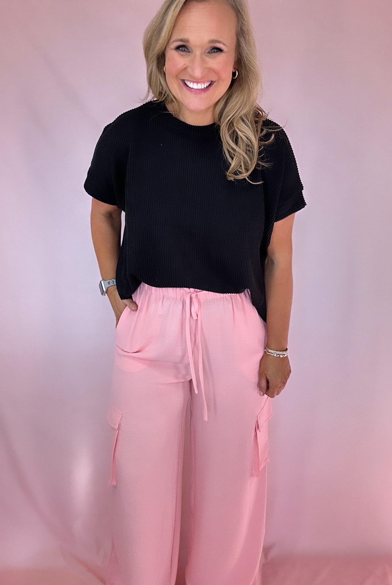 Utility Wide Leg Pant-Pants-Podos Boutique, a Women's Fashion Boutique Located in Calera, AL