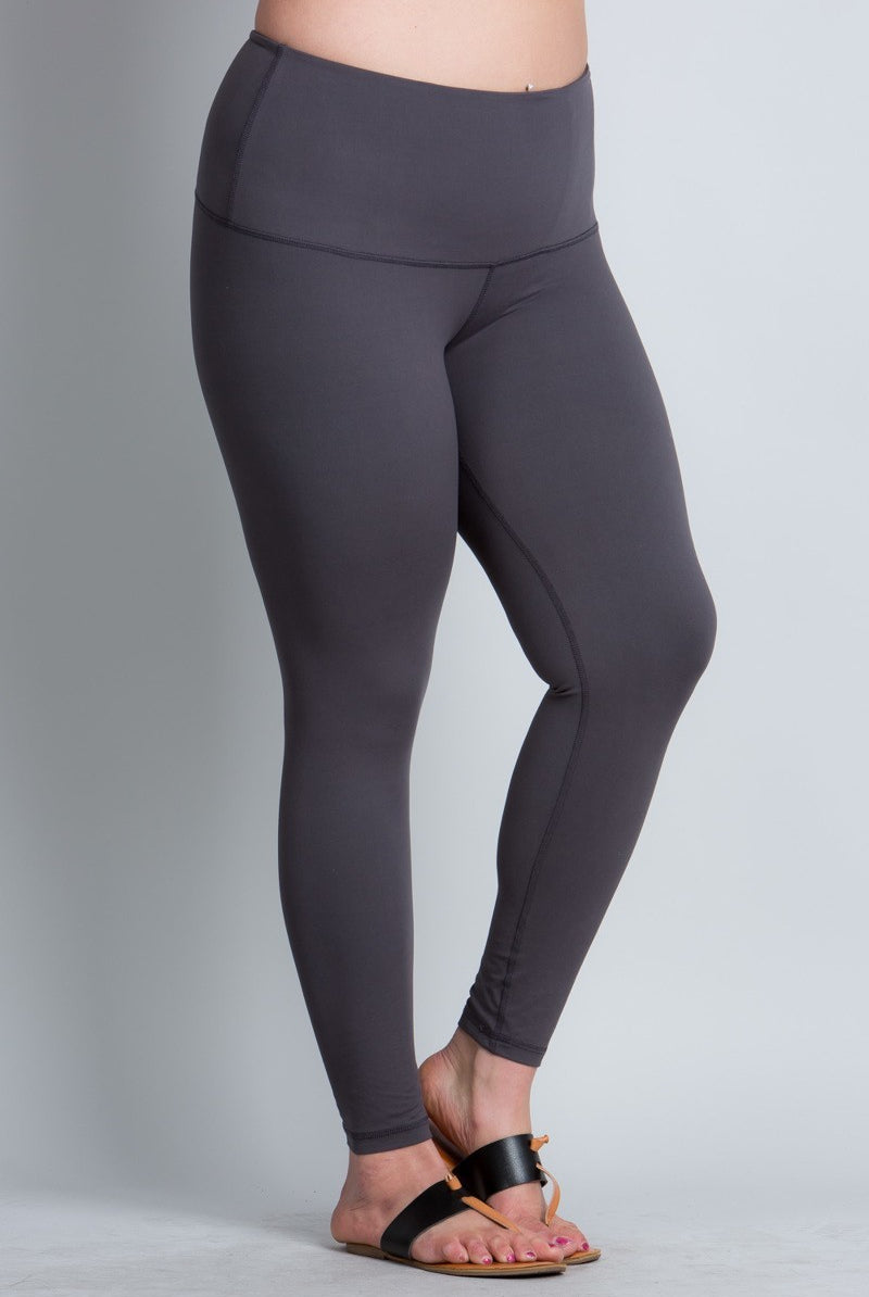 Plus Yoga Leggings-Leggings-Podos Boutique, a Women's Fashion Boutique Located in Calera, AL