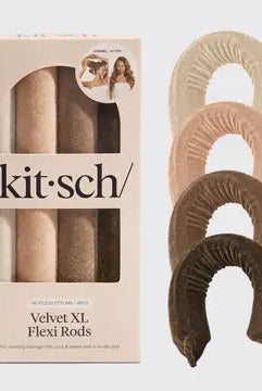 Velvet XL Flexi Rods 4pc Set-Hair Accessories-Podos Boutique, a Women's Fashion Boutique Located in Calera, AL