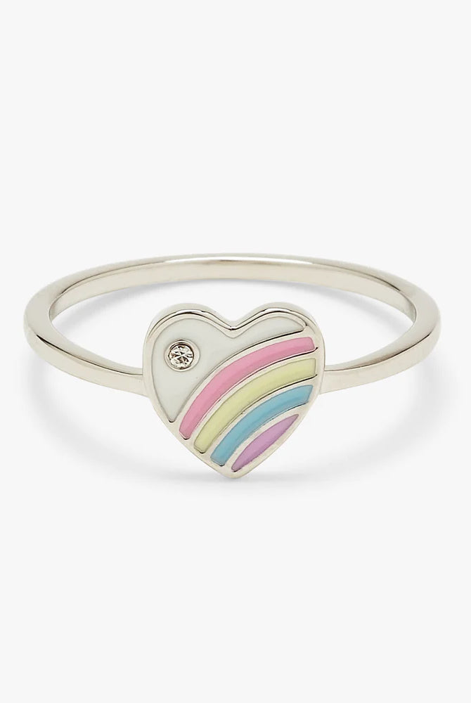 PV Pastel Vintage Heart Ring-Rings-Podos Boutique, a Women's Fashion Boutique Located in Calera, AL