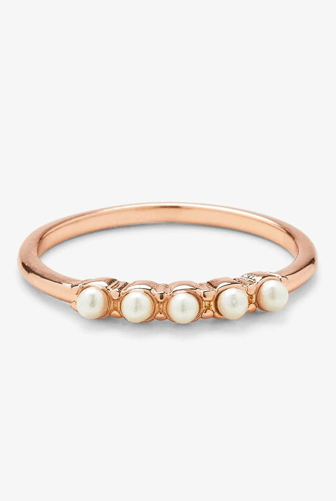 PV Mini Pearl Pave Ring-Rings-Podos Boutique, a Women's Fashion Boutique Located in Calera, AL