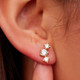 Estrella Gemstone Earring-Earrings-Podos Boutique, a Women's Fashion Boutique Located in Calera, AL