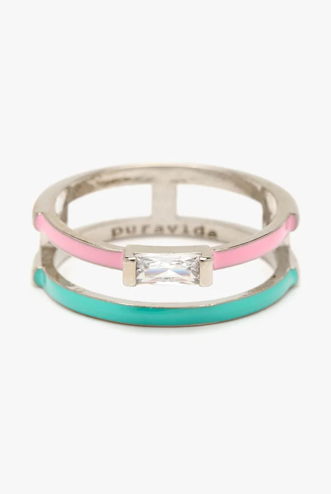 PV Leilani Layered Ring-Rings-Podos Boutique, a Women's Fashion Boutique Located in Calera, AL