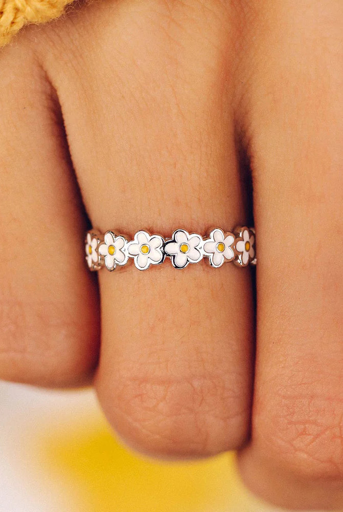 PV Painted Blooms Ring-Rings-Podos Boutique, a Women's Fashion Boutique Located in Calera, AL