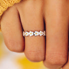PV Painted Blooms Ring-Rings-Podos Boutique, a Women's Fashion Boutique Located in Calera, AL
