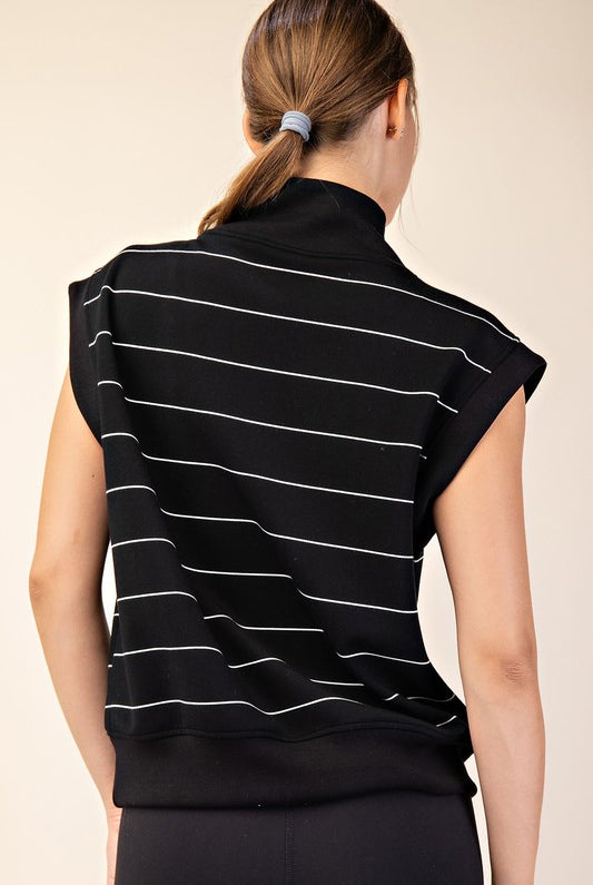 Rae Mode V-Neck Sleeveless Top-Fashion Tops-Podos Boutique, a Women's Fashion Boutique Located in Calera, AL