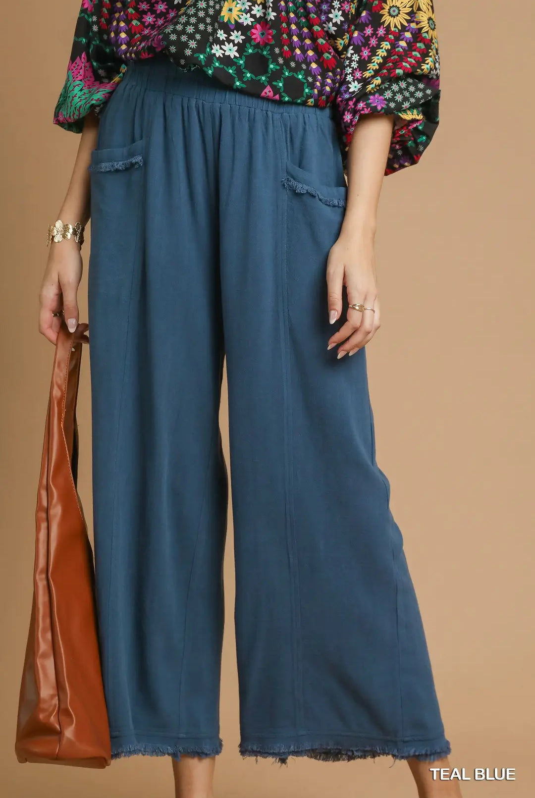Umgee's Palazzo Pants-Pants-Podos Boutique, a Women's Fashion Boutique Located in Calera, AL