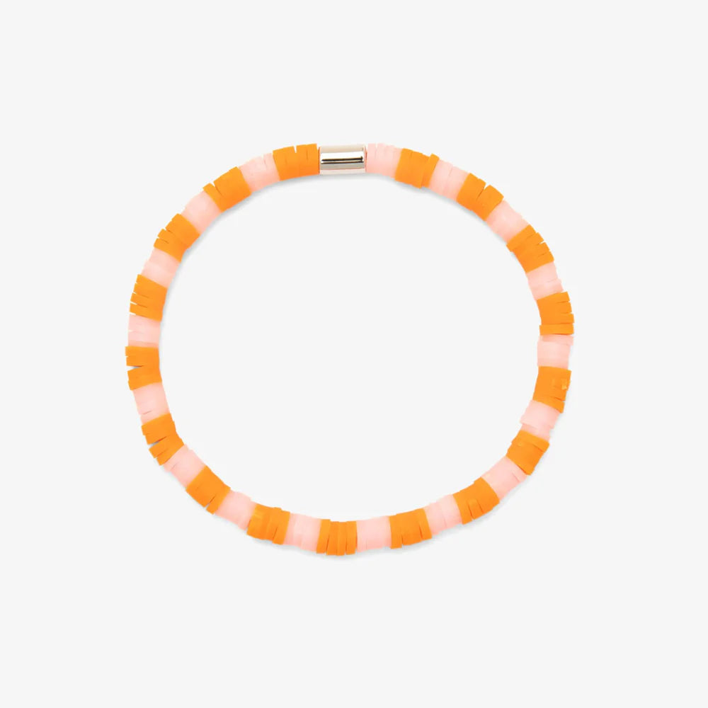 PV Seascape Vinyl Disc Stretch Bracelet-Podos Boutique, a Women's Fashion Boutique Located in Calera, AL