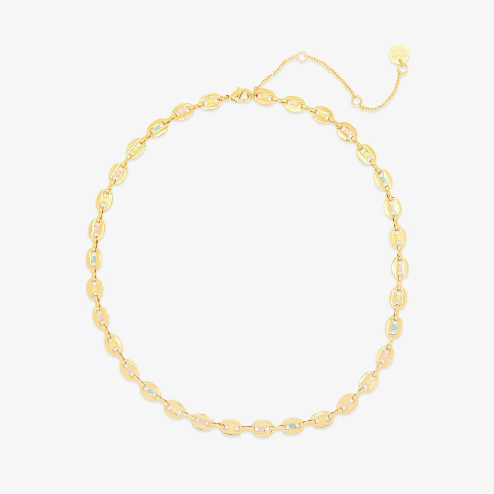 PV Mariner Chain Choker-Jewelry-Podos Boutique, a Women's Fashion Boutique Located in Calera, AL