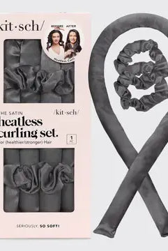 Satin Heatless Curling Set-Hair Accessories-Podos Boutique, a Women's Fashion Boutique Located in Calera, AL