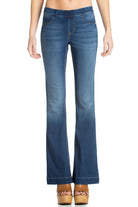 33" Mid Rise Flared Jeggings-Jeans-Podos Boutique, a Women's Fashion Boutique Located in Calera, AL