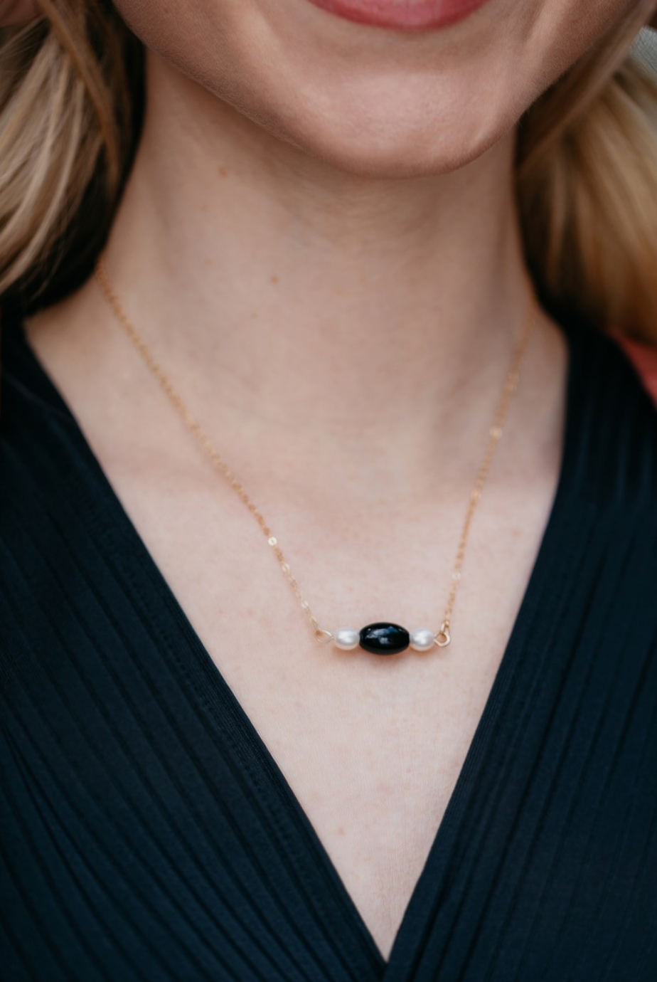 Trinity Necklace-Necklaces-Podos Boutique, a Women's Fashion Boutique Located in Calera, AL