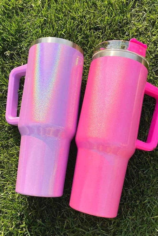 Iridescent Shimmer cups-Drinkware-Podos Boutique, a Women's Fashion Boutique Located in Calera, AL