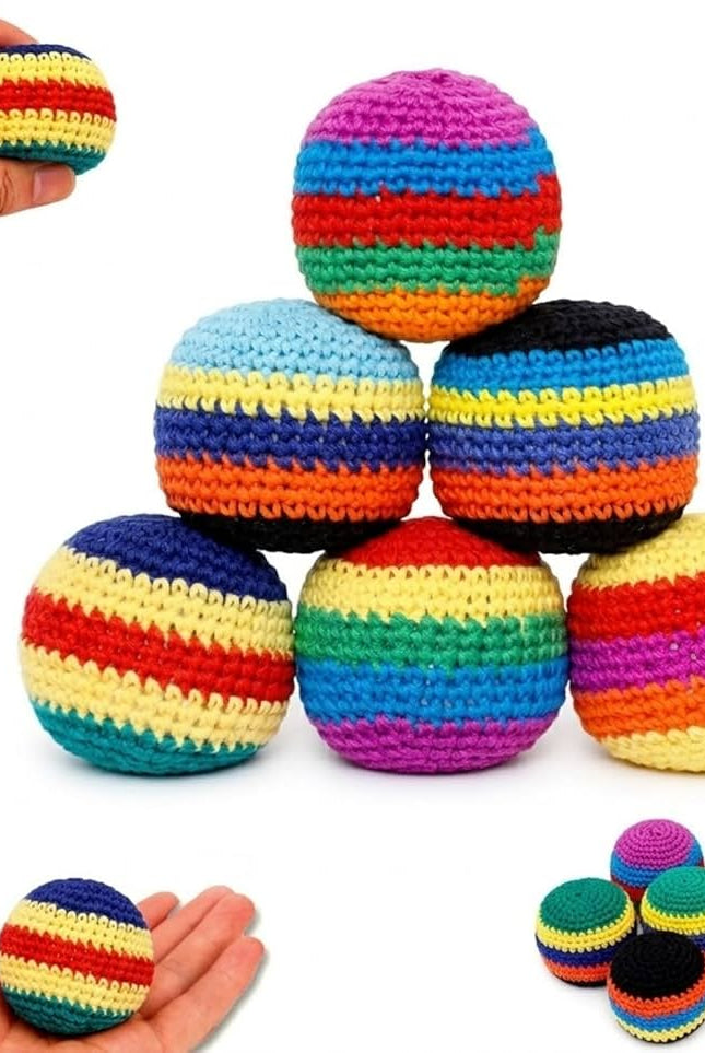 Knit Footbags-Toy-Podos Boutique, a Women's Fashion Boutique Located in Calera, AL