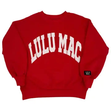 Lulu Mac Puff Sweatshirt-sweatshirts-Podos Boutique, a Women's Fashion Boutique Located in Calera, AL