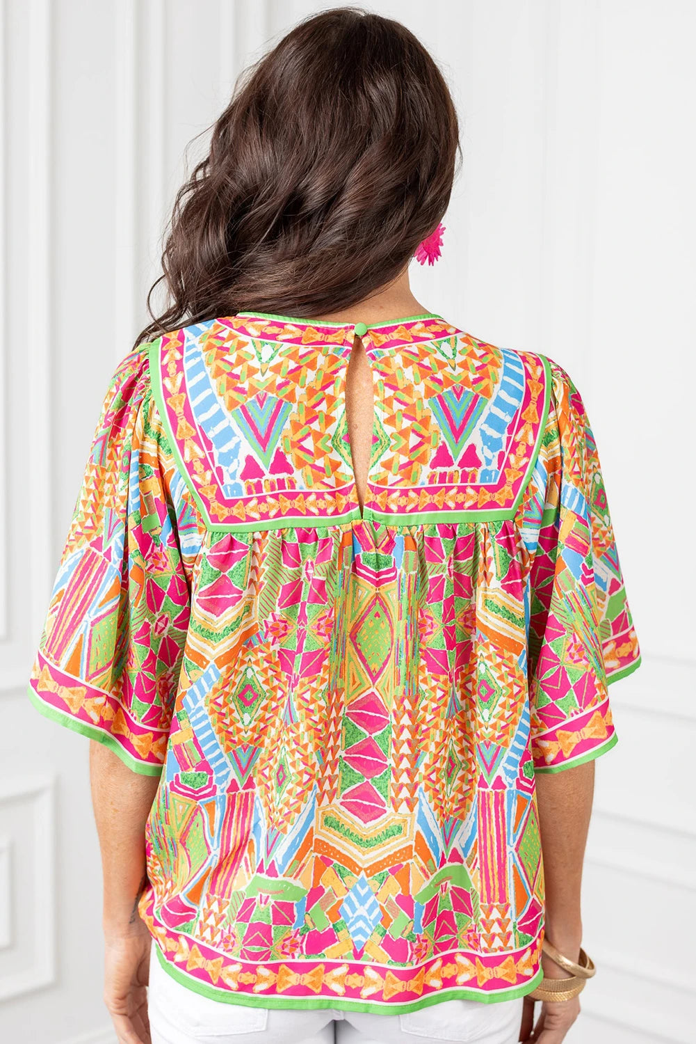 Saved By the Bell Blouse-Podos Boutique, a Women's Fashion Boutique Located in Calera, AL