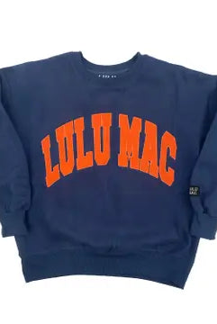 Lulu Mac Embroidered Sweatshirt-Sweatshirts-Podos Boutique, a Women's Fashion Boutique Located in Calera, AL