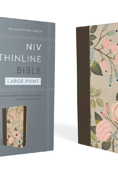 NIV Thinline Zipper Bible - Large Print-Podos Boutique, a Women's Fashion Boutique Located in Calera, AL