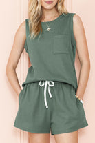 Morning Mist Short set-Podos Boutique, a Women's Fashion Boutique Located in Calera, AL