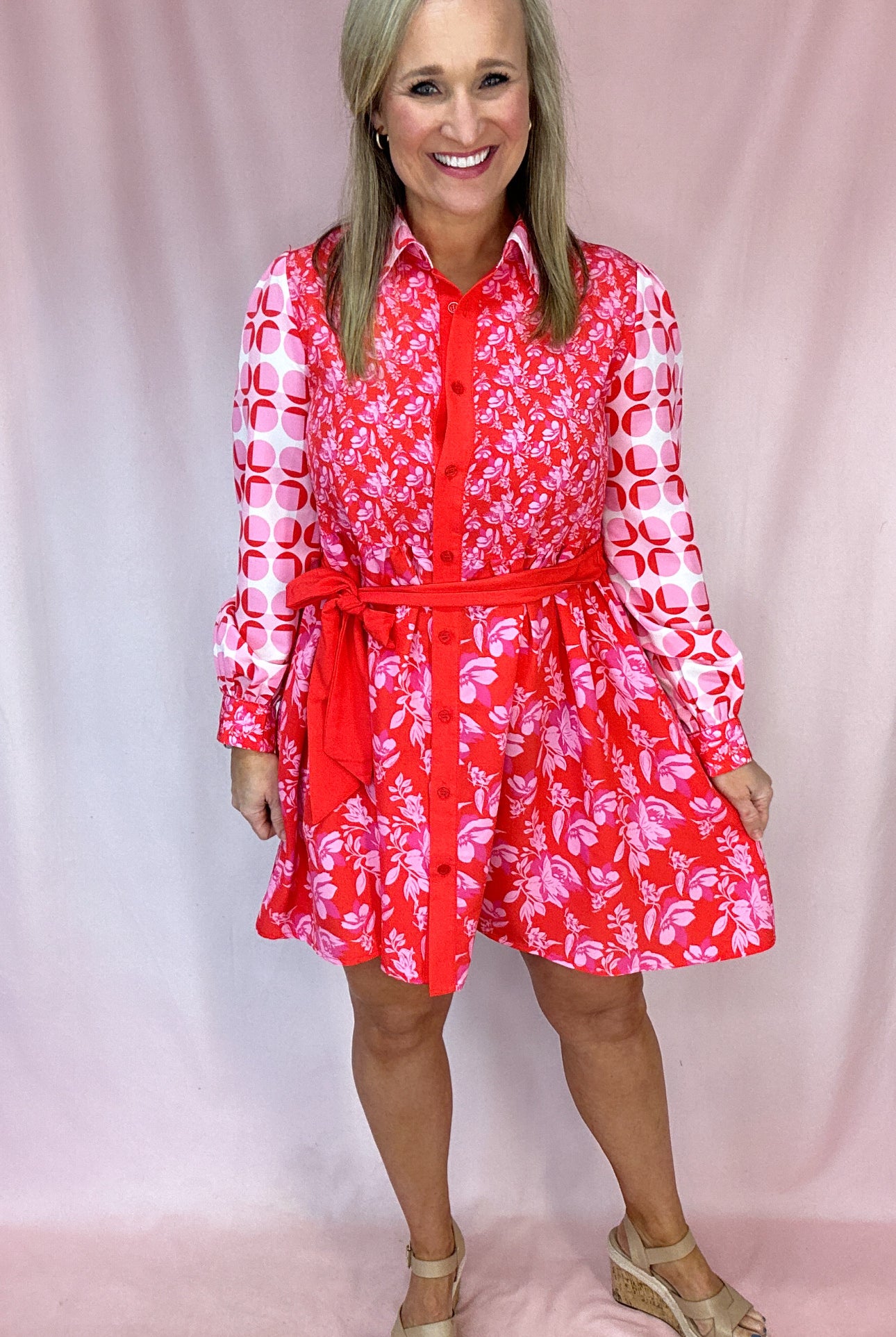 Ready For The Day Dress-Short Dresses-Podos Boutique, a Women's Fashion Boutique Located in Calera, AL