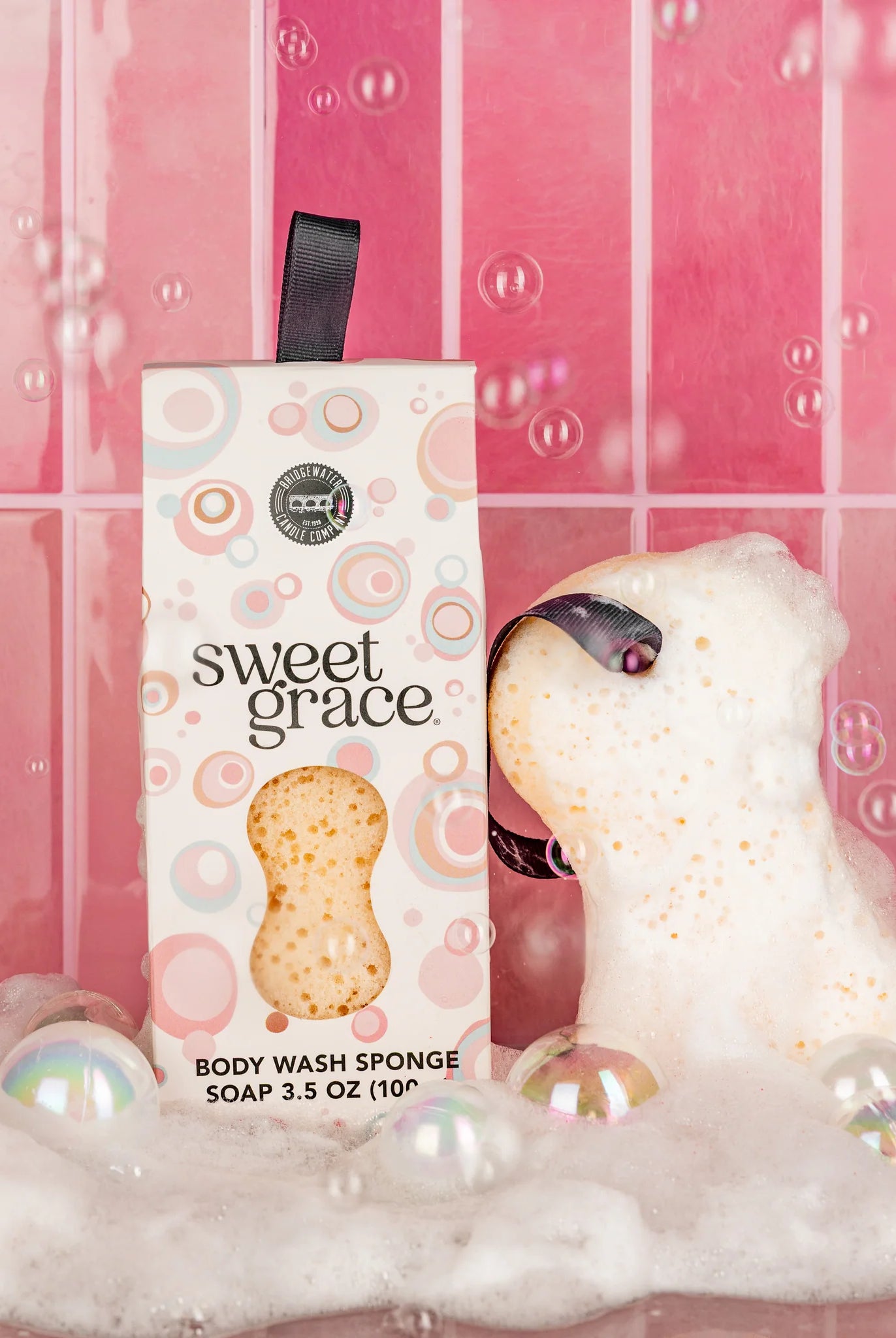 Sweet Grace Body Wash Sponge-Beauty & Bath-Podos Boutique, a Women's Fashion Boutique Located in Calera, AL