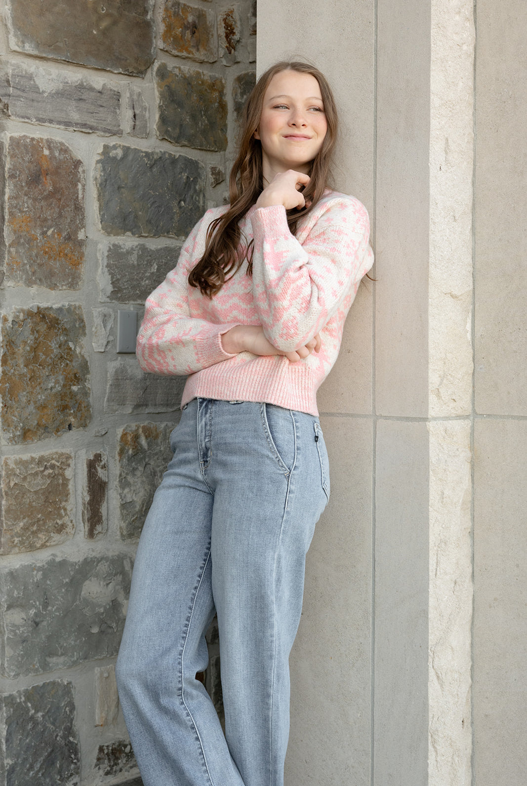 Simply Southern Felicity Bow Sweater-Sweaters-Podos Boutique, a Women's Fashion Boutique Located in Calera, AL