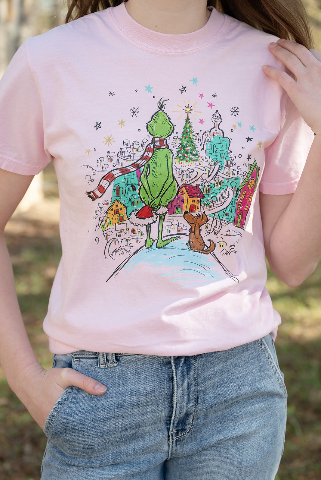 Christmas 2025 Graphic Tee-Graphic Tees-Podos Boutique, a Women's Fashion Boutique Located in Calera, AL