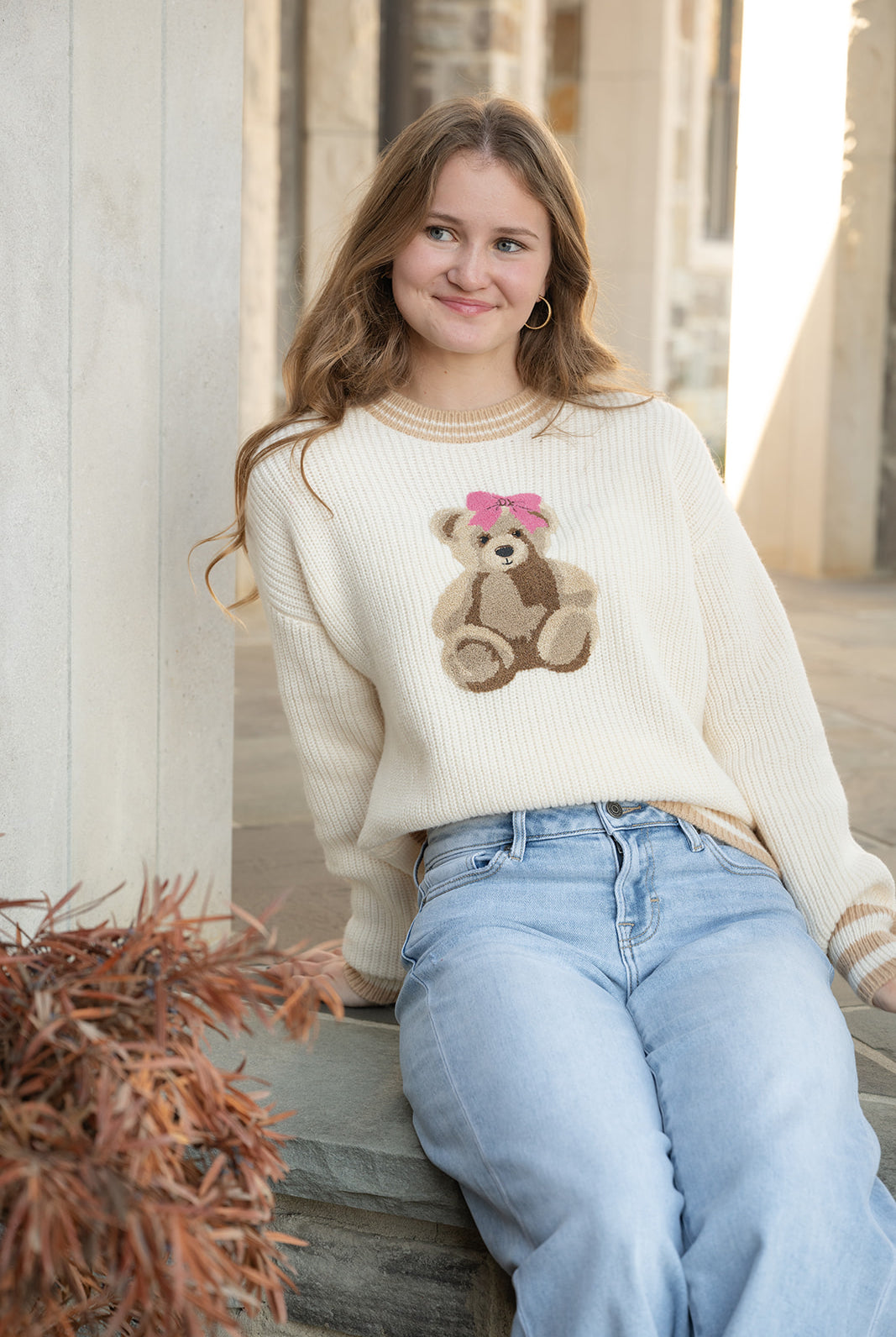Simply Souther Harper Bear-Sweaters-Podos Boutique, a Women's Fashion Boutique Located in Calera, AL