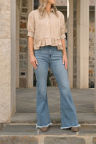 Chic Flare-Jeans-Podos Boutique, a Women's Fashion Boutique Located in Calera, AL