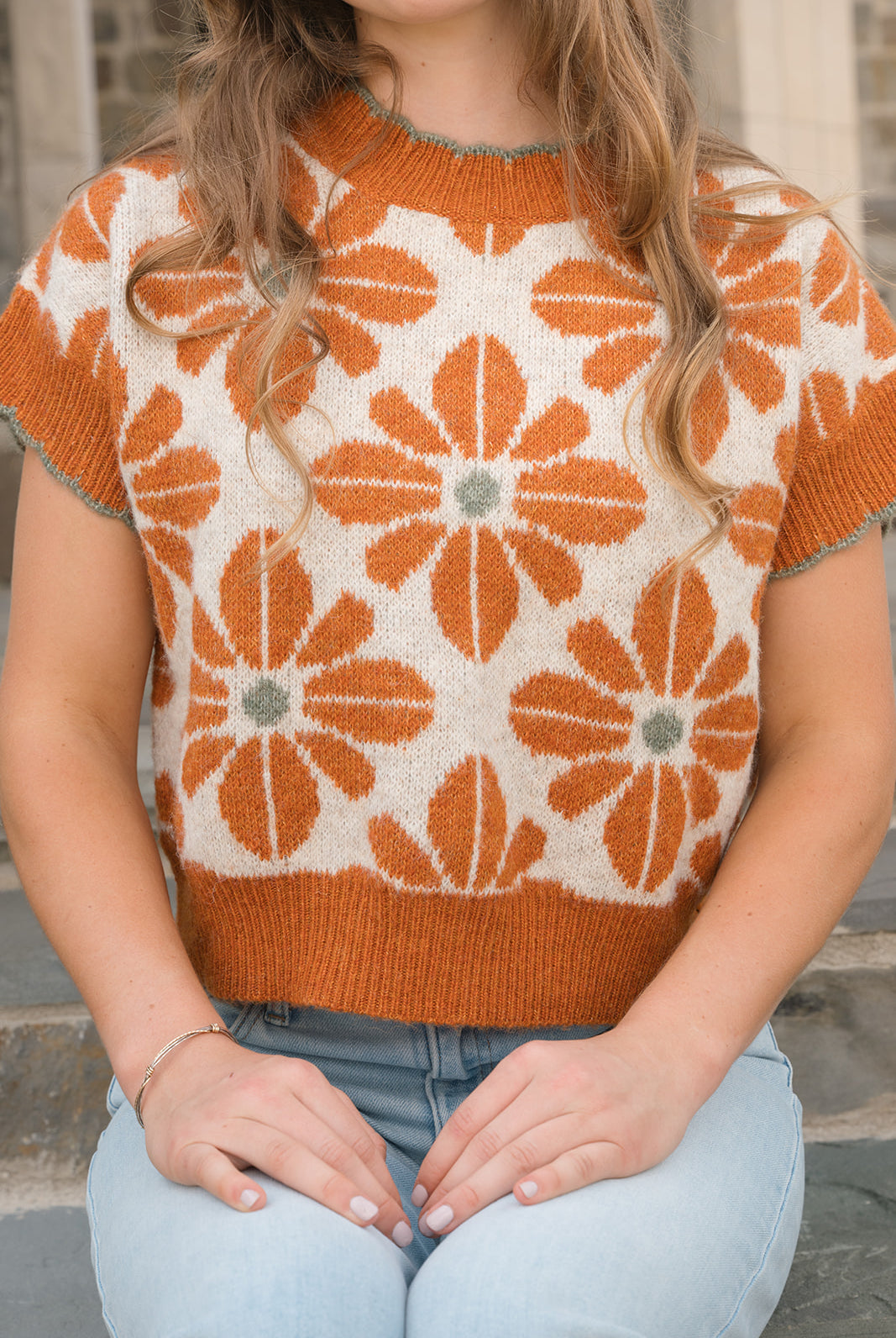 Always Smiling Top-Fashion Tops-Podos Boutique, a Women's Fashion Boutique Located in Calera, AL