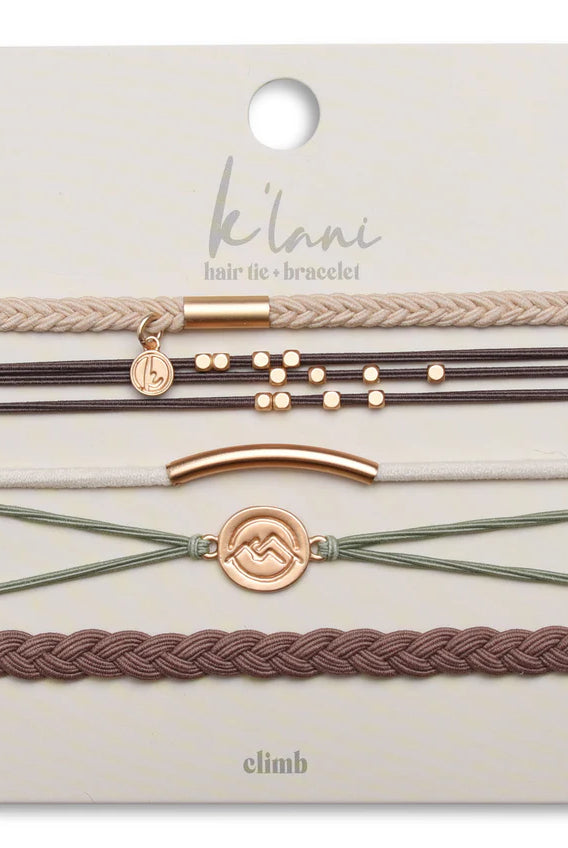 K'Lani Hair Tie Bracelets-Podos Boutique, a Women's Fashion Boutique Located in Calera, AL