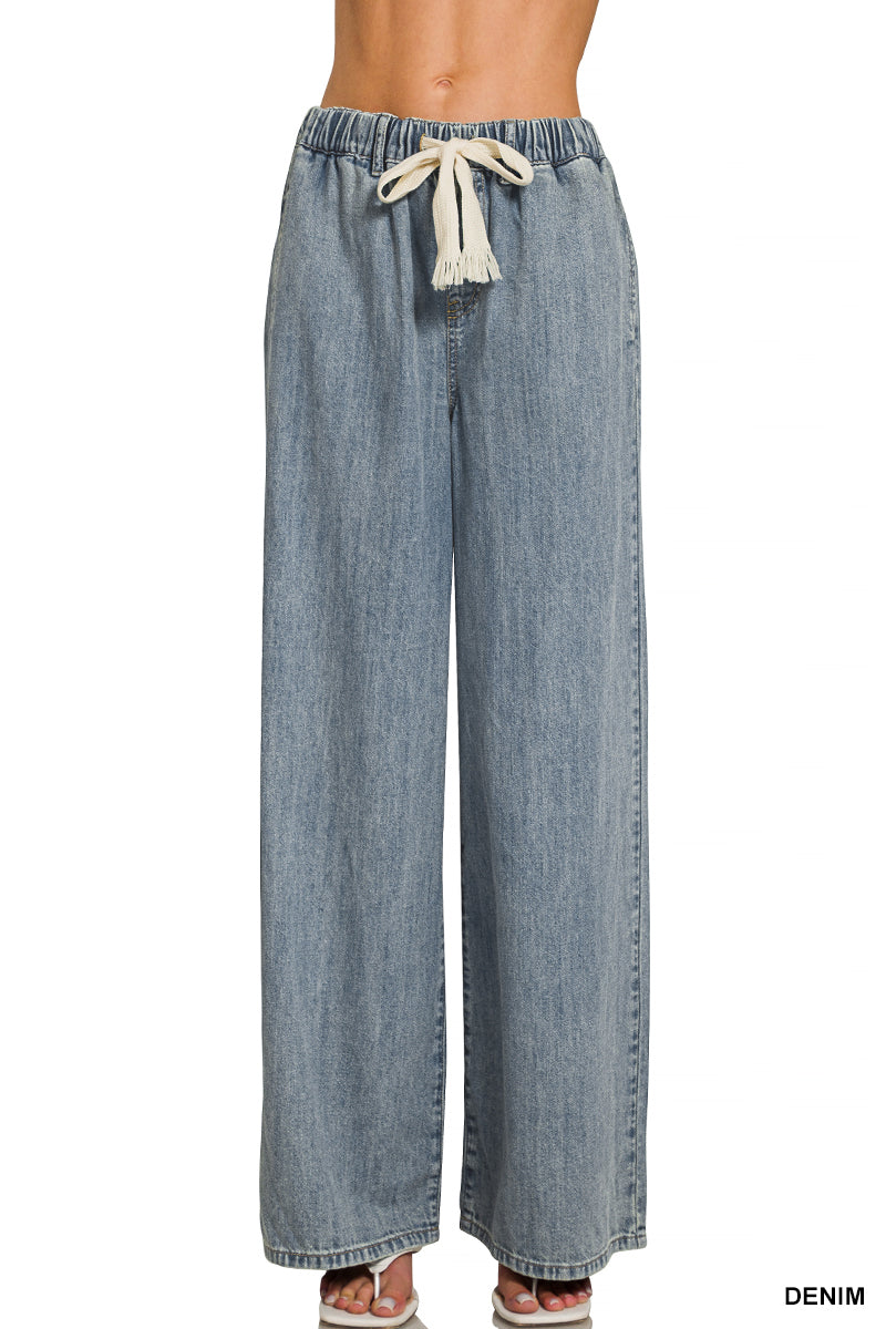 Comfiest Pants Around-Jeans-Podos Boutique, a Women's Fashion Boutique Located in Calera, AL