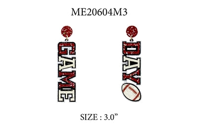 "Gameday" Earrings-Jewelry-Podos Boutique, a Women's Fashion Boutique Located in Calera, AL