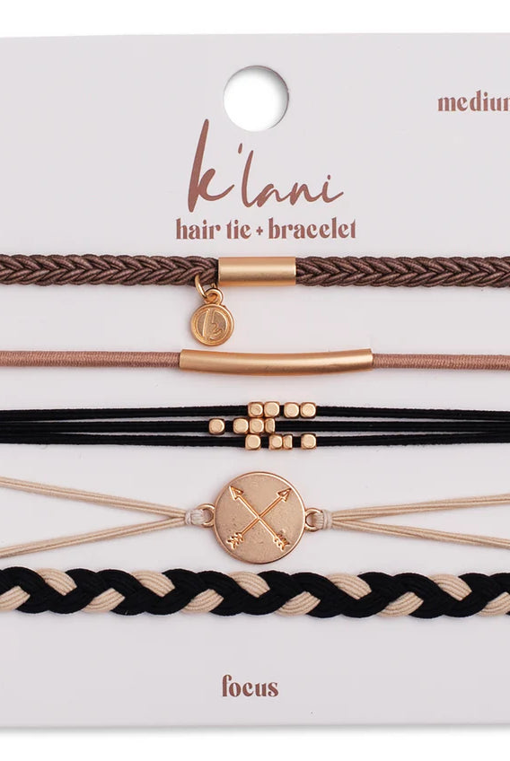 K'Lani Hair Tie Bracelets-Podos Boutique, a Women's Fashion Boutique Located in Calera, AL