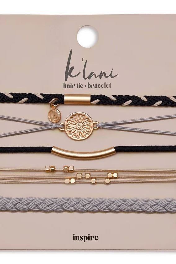 K'Lani Hair Tie Bracelets-Podos Boutique, a Women's Fashion Boutique Located in Calera, AL