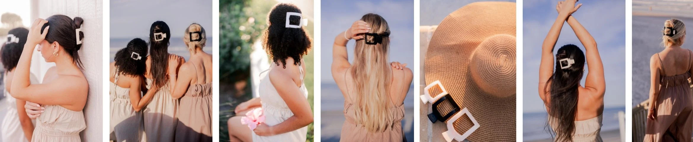 Teleties Large Flat Square Clip-Podos Boutique, a Women's Fashion Boutique Located in Calera, AL