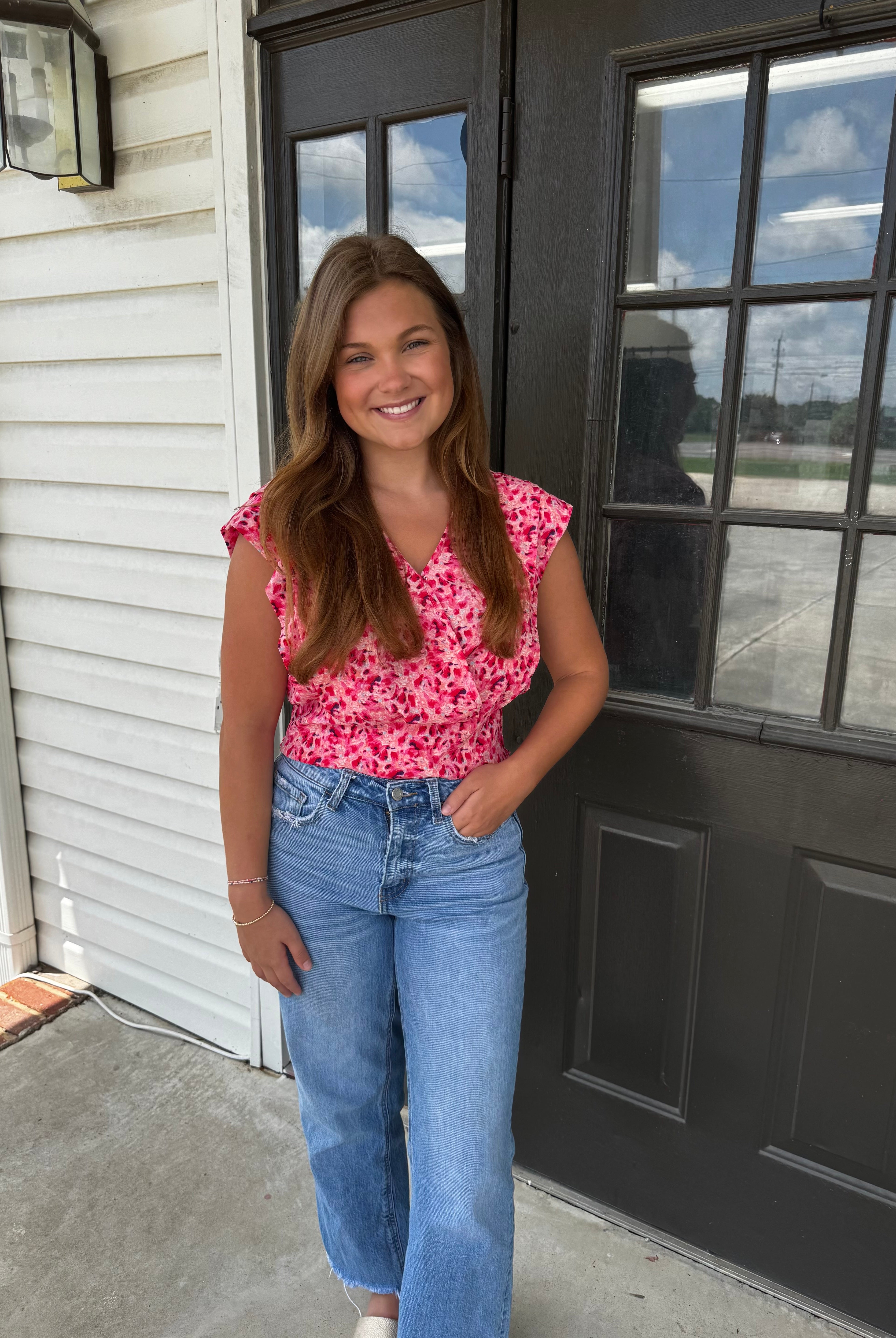 Blooming Beauty-Fashion Tops-Podos Boutique, a Women's Fashion Boutique Located in Calera, AL