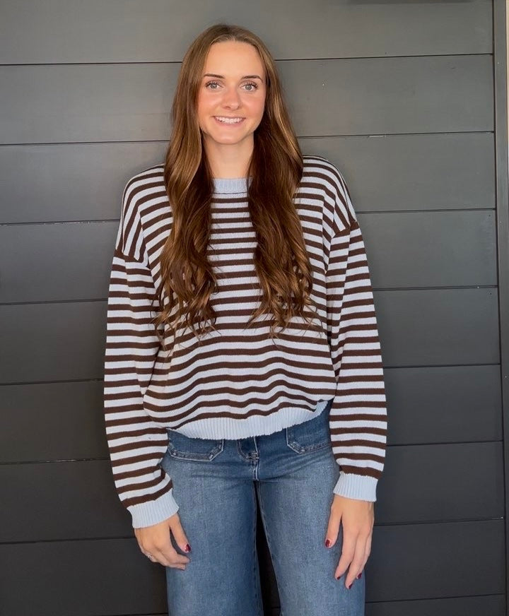 Walking Away Knit Sweater-Podos Boutique, a Women's Fashion Boutique Located in Calera, AL