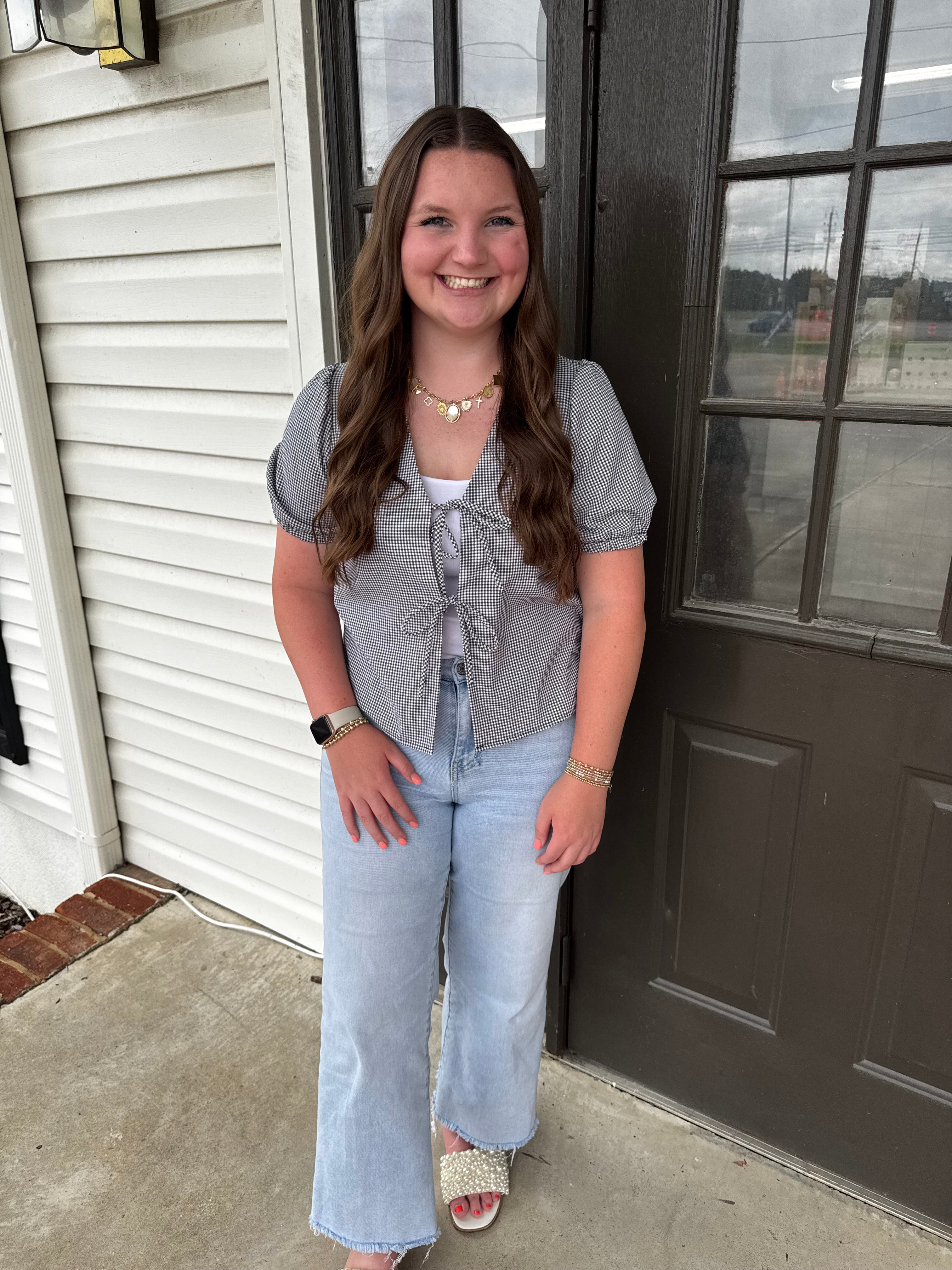 Ivy Blouse-Fashion Tops-Podos Boutique, a Women's Fashion Boutique Located in Calera, AL